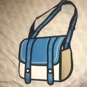 2D cartoon bag